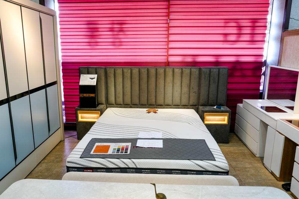 패브릭 호텔침대