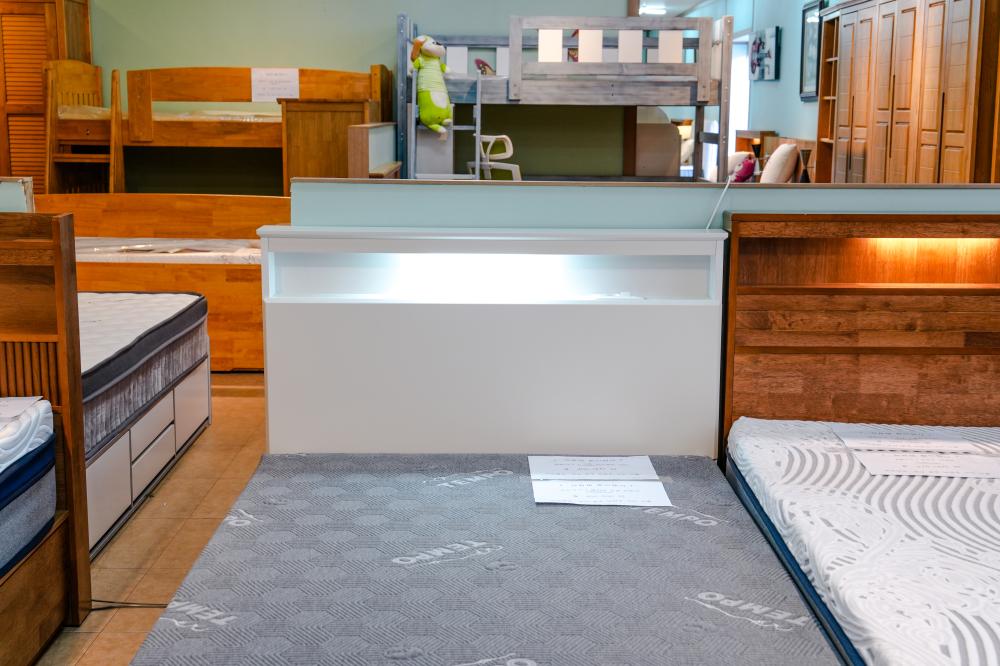 화이트 싱글침대