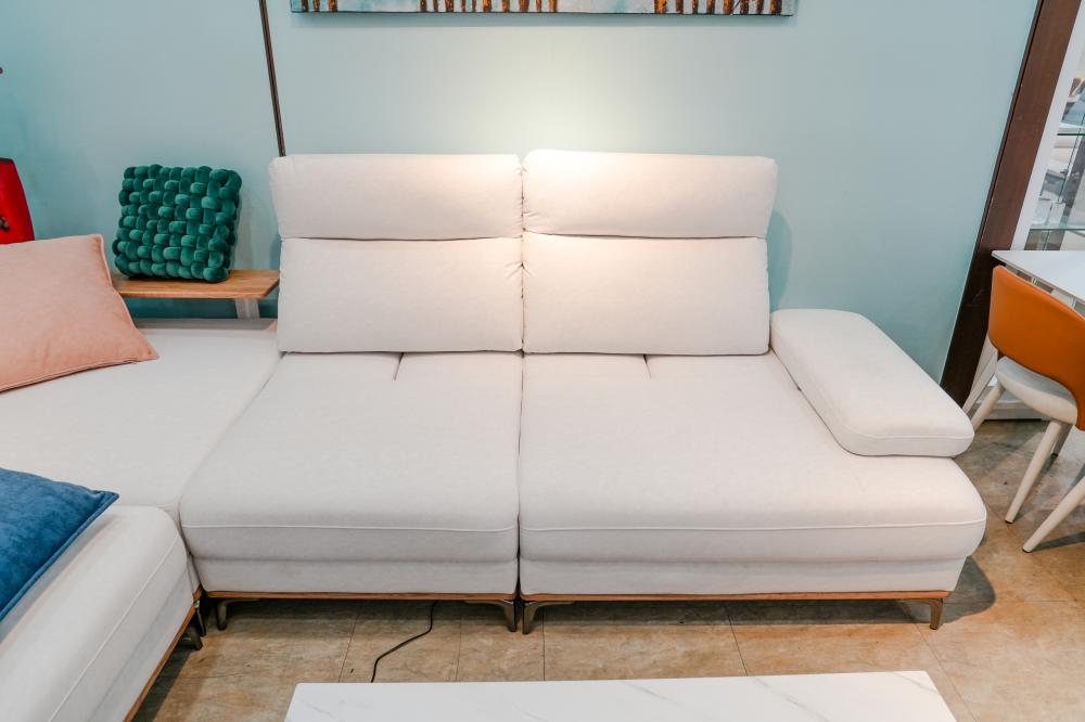 전동 스윙 코너형소파