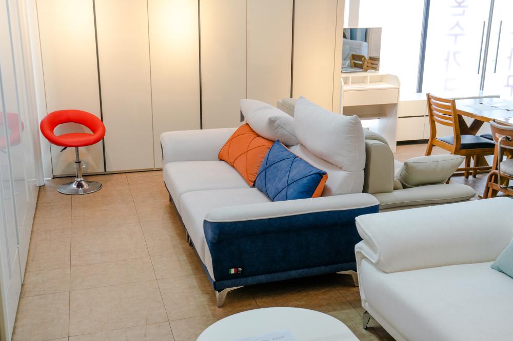 패브릭 3인 투톤소파